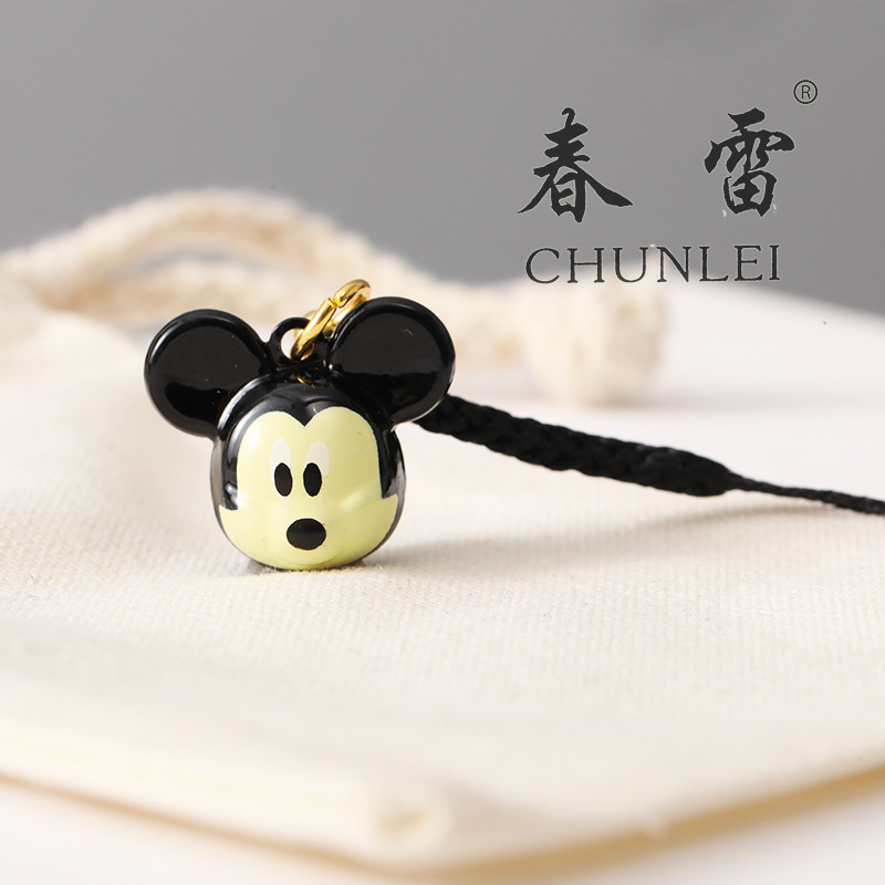 Campana de dibujos animados japonés adornos de campana de dibujos animados adornos de campana