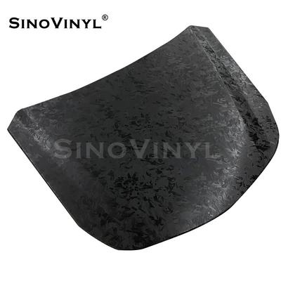 Automotive Film – Interior Decoration Sticker - 152-17m-light-and-shadow-forged-carbon-fiber-black-pet