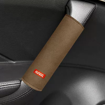 fur decorative handle cover – Sürətlər qutusu və əl tormozu başlıqları - standard-haval-yellow-brown-suede-1-remark-year-model