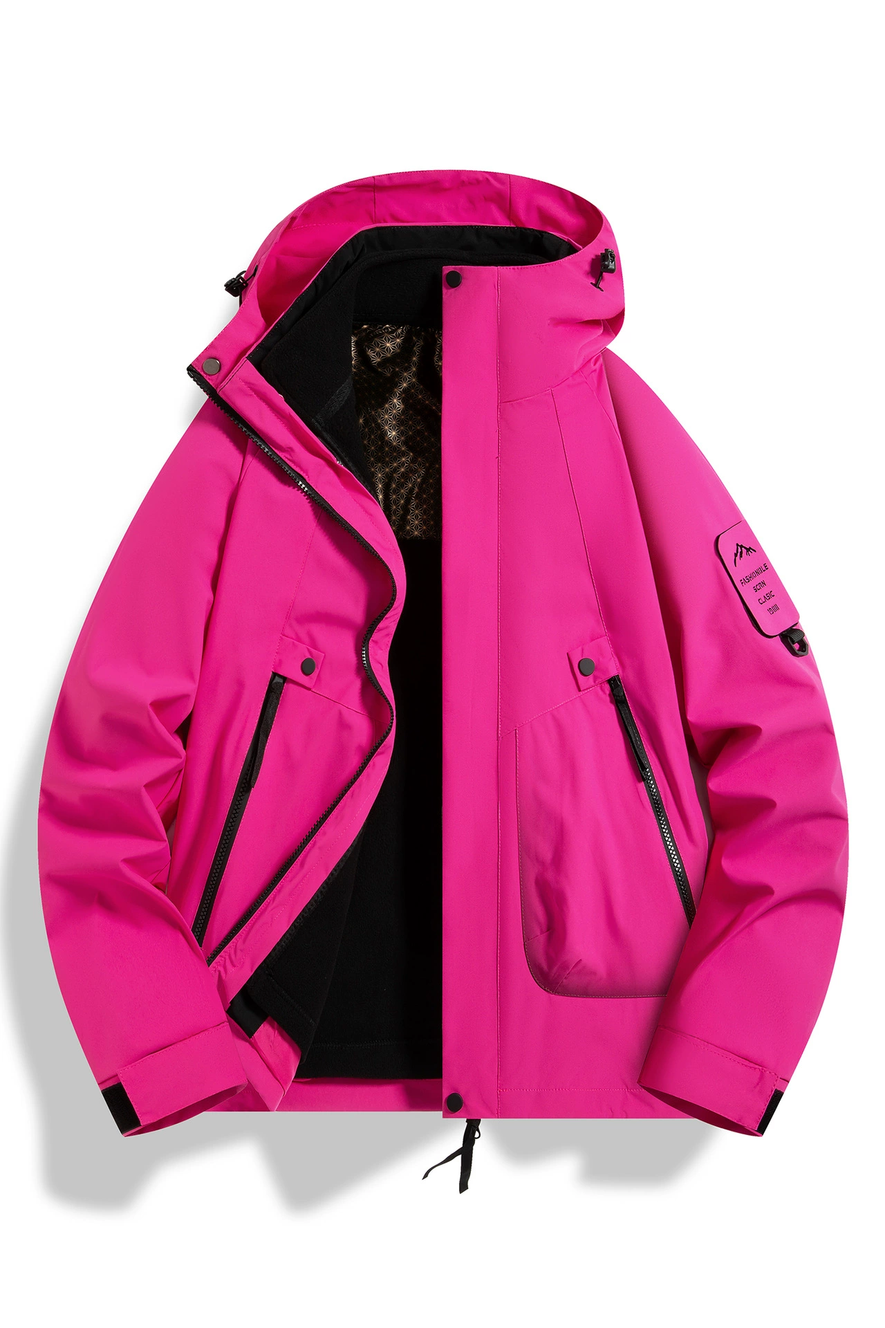 Velvet keep warm travel climbing liner for beloved for leisure, three in one