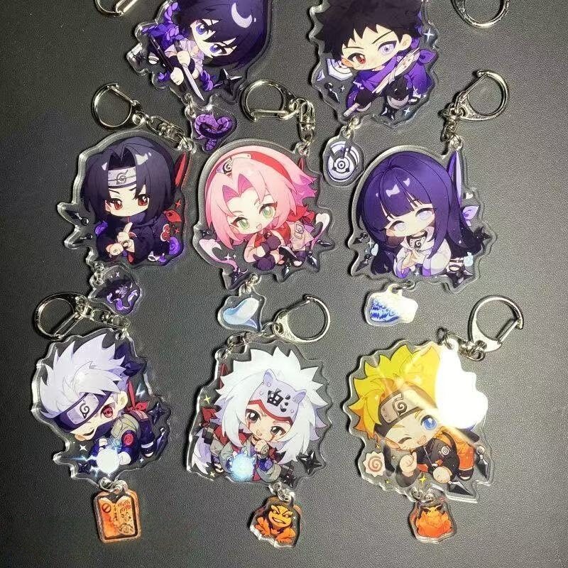Naruto Anime Cartoon Merchandise Acrylic Keychain Naruto Kakashi Student Backpack Pendant Gift Naruto Anime Cartoon Merchandise Acrylic Keychain Naruto Kakashi Student Backpack Pendant Gift
