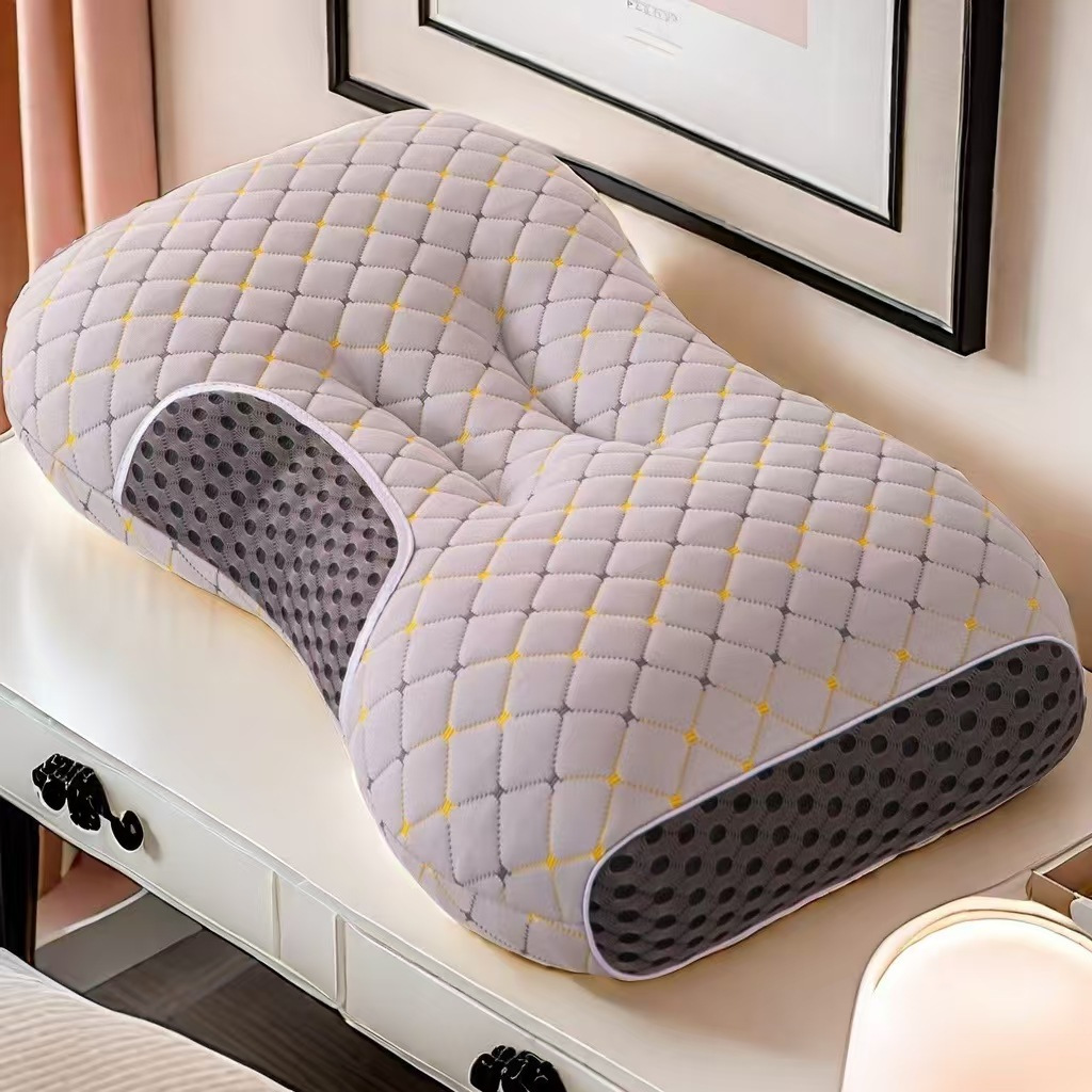 Gypsophila spa massage pillow [grey]