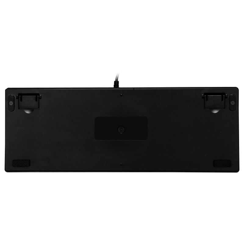 Yunguoguo K7 computadora de oficina Teclado mecánico con cable ABS keycap 87 juego clave e-sports teclado luminoso al por mayor