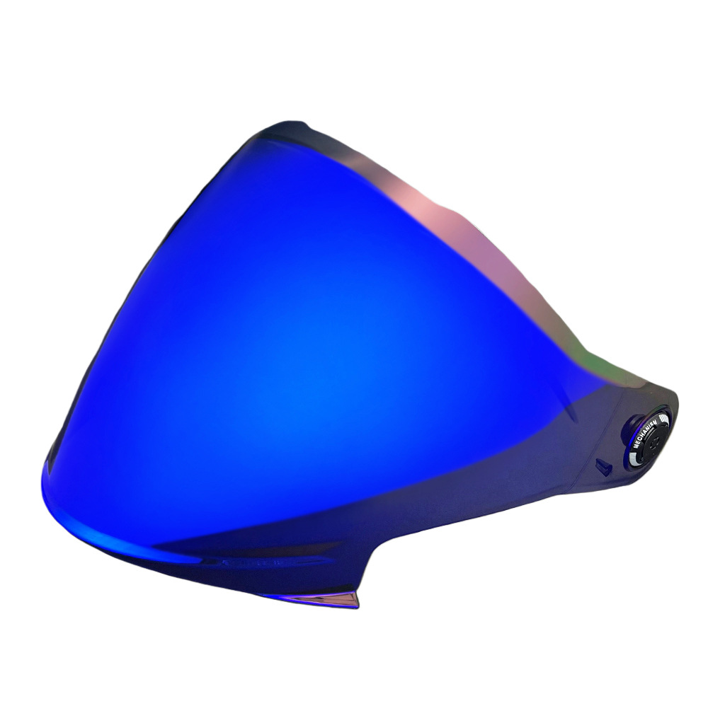 V37 Three-Quarter Helmet Lens Adapts to Cosmo Sv Interstellar Half Helmet Anti-Uv Day and Night Universal Mirror