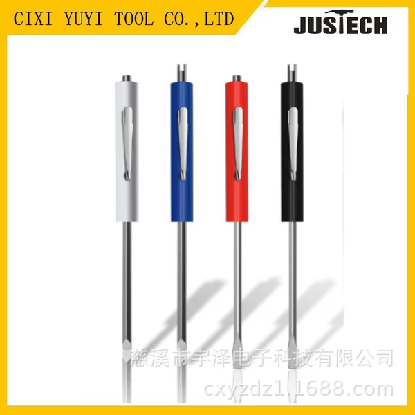 Imitation pen screwdriver hanging bag screwdriver pocket screwdriver cross magnet valve core valve