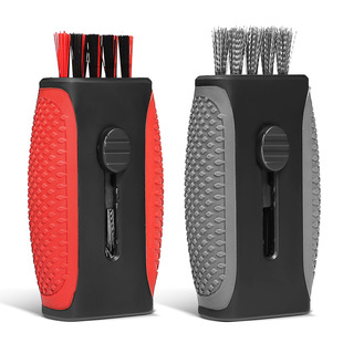 Portable Two-in-one cleaning brush cross-border manufacturers supply golf club cleaning brush brush cleaning manufacturers in stock