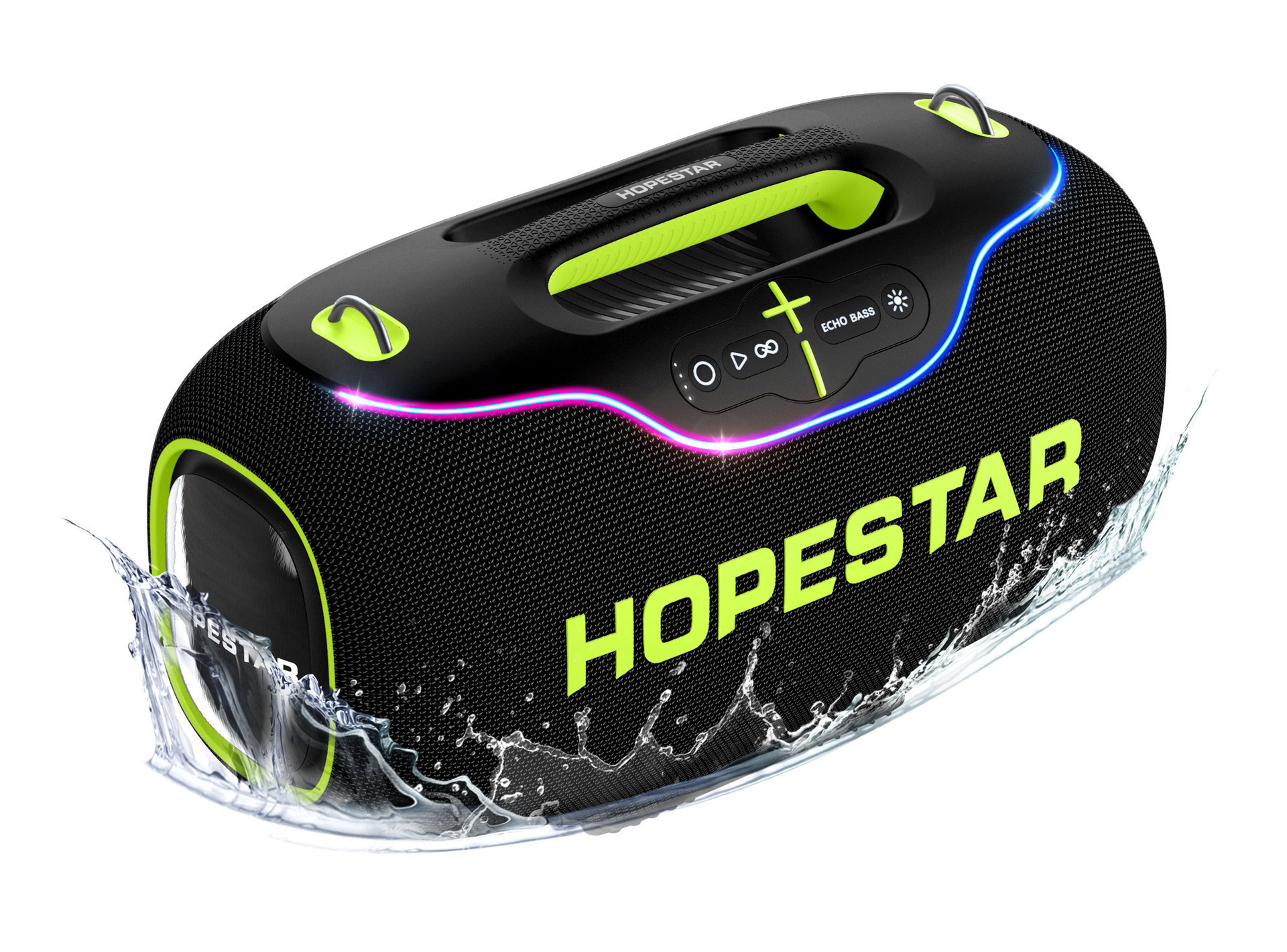 Altavoz bluetooth negro A80