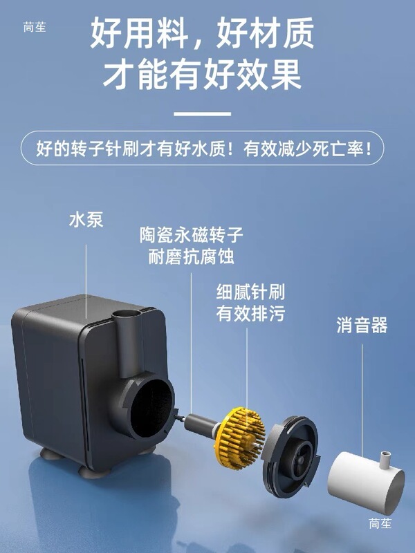 Red Starfish Mini Egg Separator Protein Separator Seawater Tank Nitrogenizer Fish Tank Hanging Filter Others