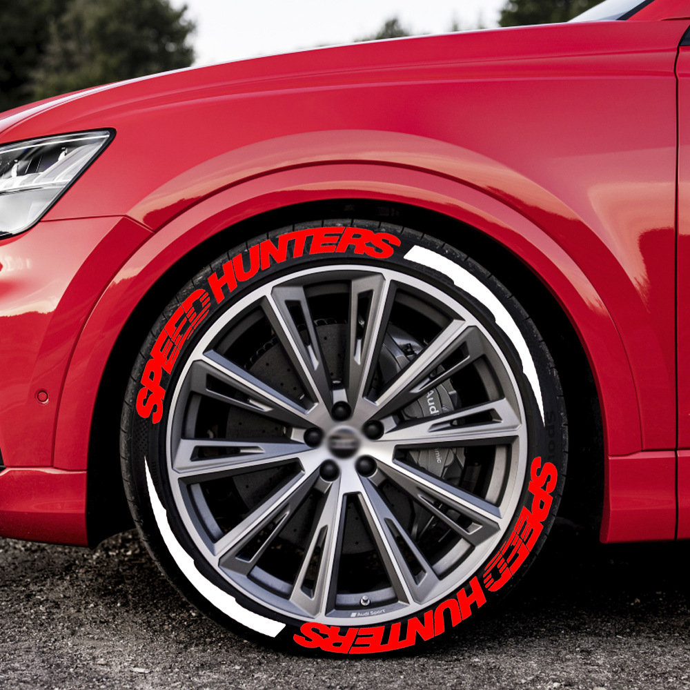 [Speed Hunter] Car Modified Letter Stickers Speed Hunter Additional Various Blades