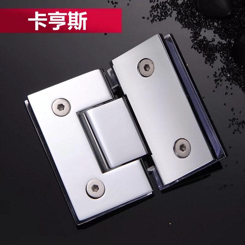 Thickened Precision-Cast Bathroom Glass Clamp 90-Degree Frameless Glass Door Hinge 304 Stainless Steel Shower Room Hinge Thickened Precision-Cast Bathroom Glass Clamp 90-Degree Frameless Glass Door Hinge 304 Stainless Steel Shower Room Hinge
