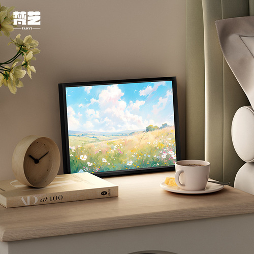 Bluetooth Speaker with Ins Style, Aluminum Frame, Suitable for Bedroom, Living Room, Home Lighting, Desk Decor Bluetooth Speaker Art