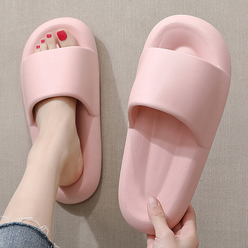 Shit-stepping slippers, summer women's hotel wear, non-slip, indoor home bathing, soft-soled bathroom sandals, men's home wholesale