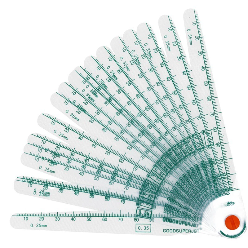 Пластиковый щуп Tengyi 3608 0,01 пластиковый щуп 0,05-1,5 миллиарда пластиковый толщиномер 0,02-2 цельный