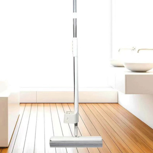 Automatic Washable Wet and Dry Dual-use Sponge Mop Household Lazy Person Easy Storage Flat Absorbent Sponge Mop