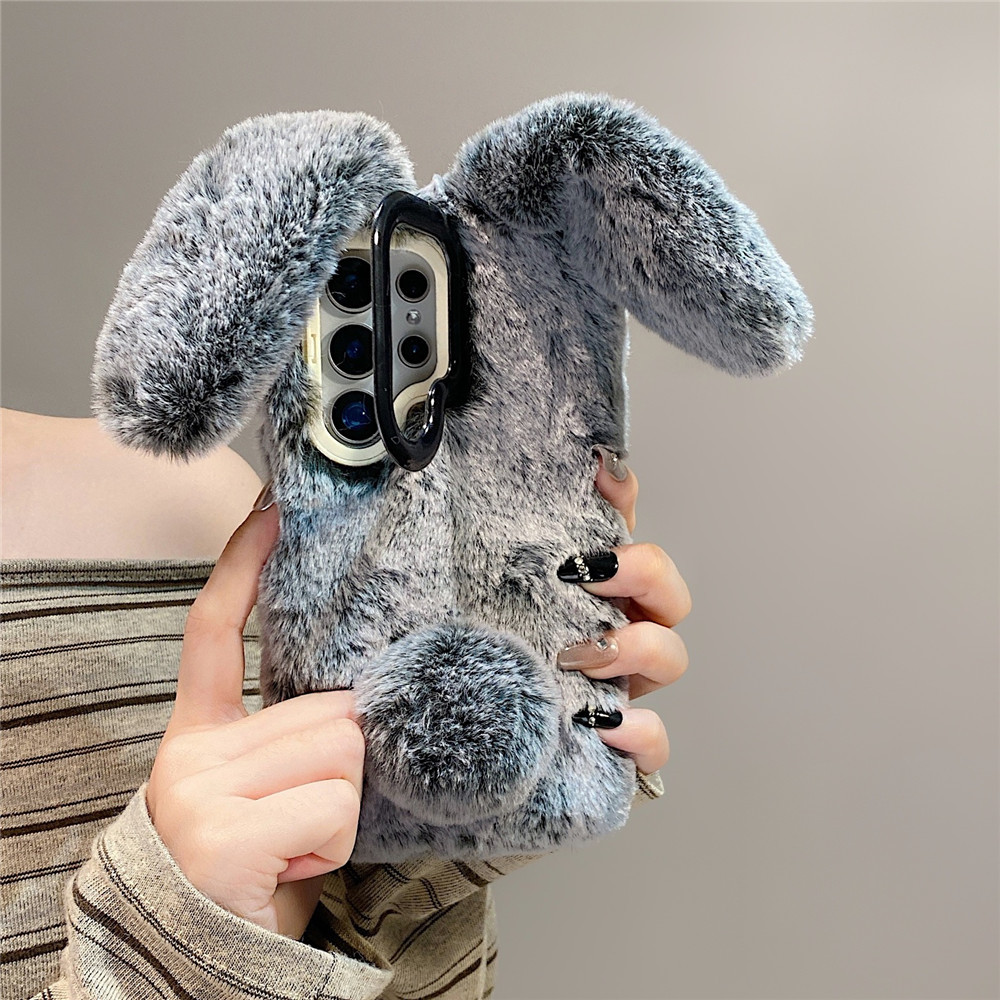 Flauschige Hasen Handyhülle Für Samsung Galaxy S Und A Serie_voghion.com