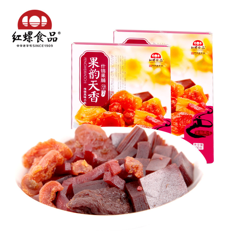 北京特产果脯礼盒400g果韵天香休闲美食果干蜜饯小吃零食大礼包