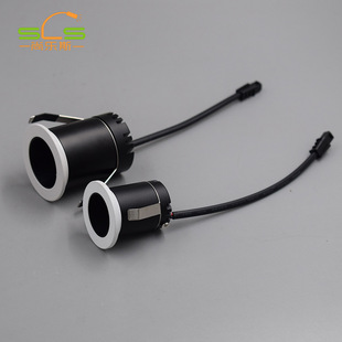 Deep Anti-Glare Mini Spotlight Narrow Frame Embedded Small Opening Starry Sky Spotlight Wine Cabinet Display Cabinet Light Ceiling Light
