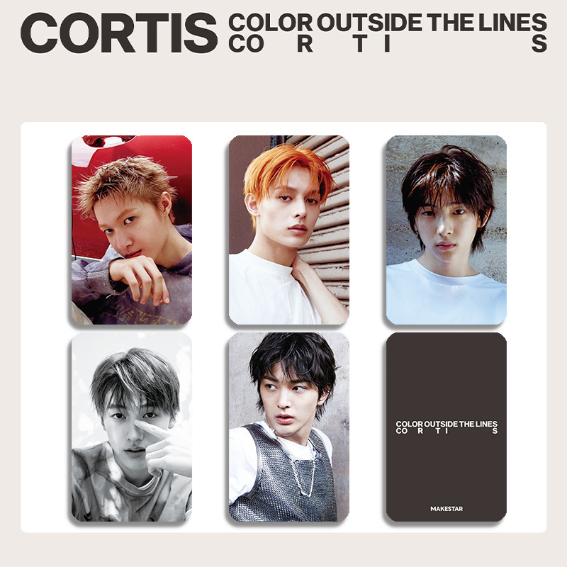 CORTIS《COLOR OUTSIDE THE LINES》 MS特典卡 明信片 专辑卡|undefined