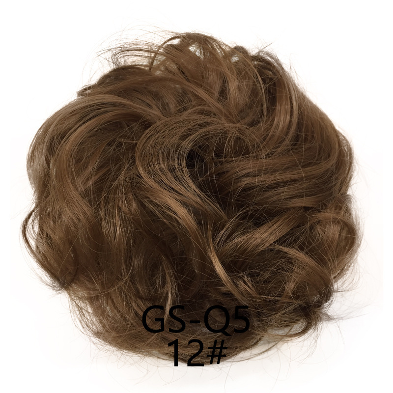 Europa y los Estados Unidos pelucas anillo de pelo de bolas cabeza cuerda elástica peludo natural peludo peludo transfronterizo