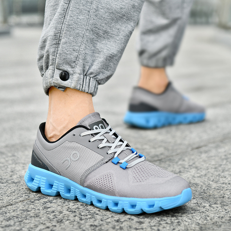 Comercio exterior verano Nueva Generación casual zapatilla de deporte de los hombres de malla transpirable zapatos para correr Transfronteriza Popular fábrica al por mayor