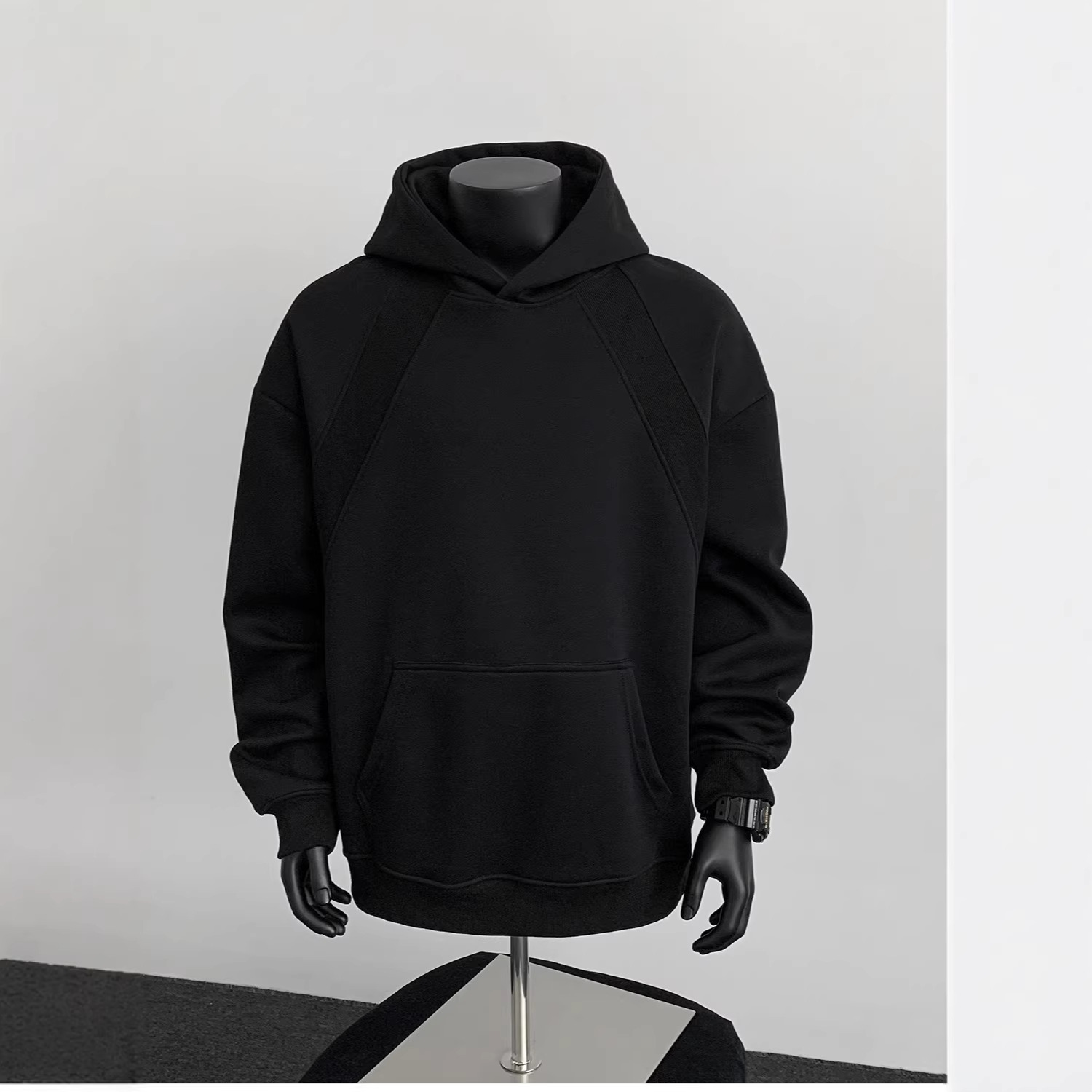 Sweat à capuche Cleanfit pour homme, tendance et haut de gamme, idéal pour l'automne. Nouveauté en vente à l'étranger._voghion.com