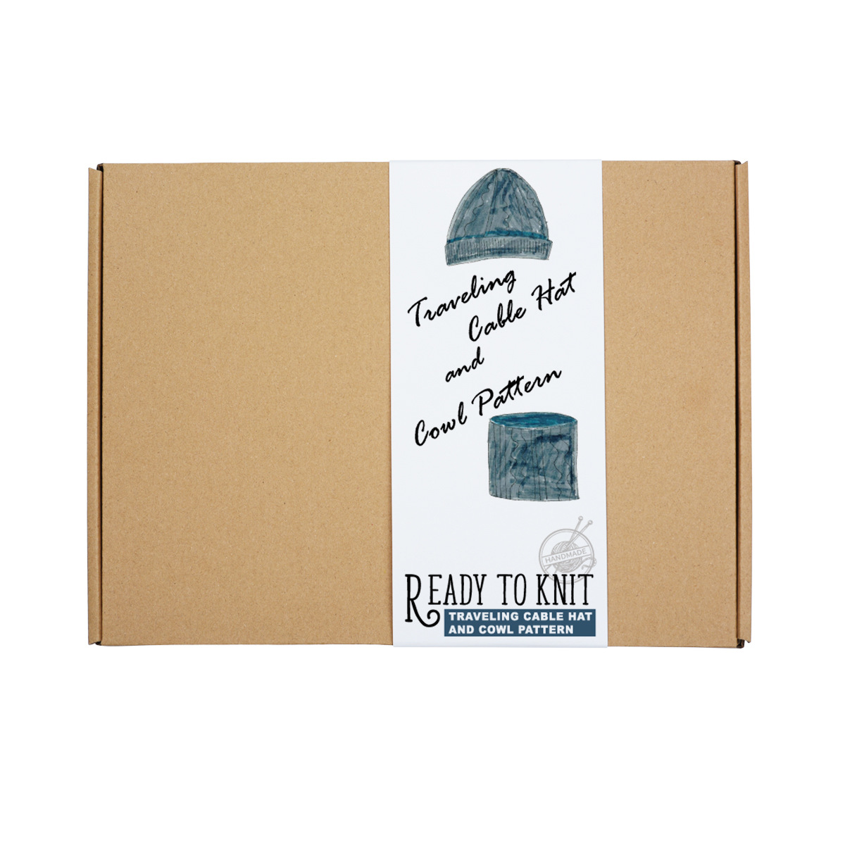 毛线帽子围脖DIY毛线套装 二件套