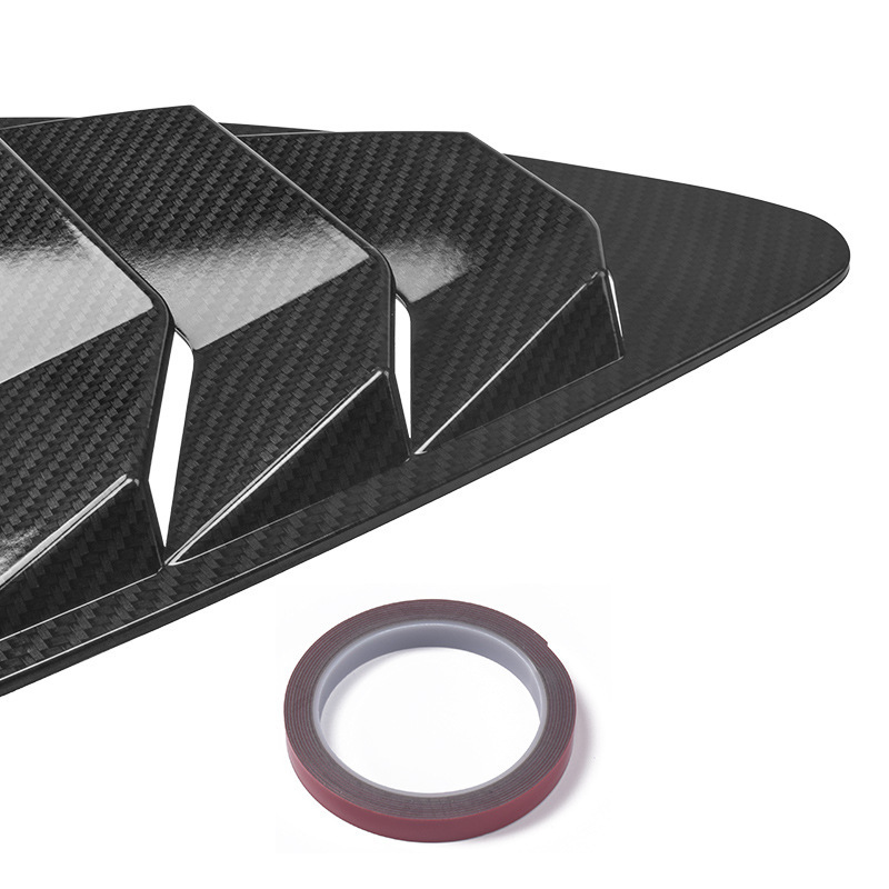 Car modification suitable for Toyota GT86/Subaru BRZ modified rear triangle window shutter decoration