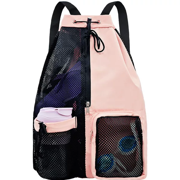 Amazon Running and Hiking Lightweight Drawstring Bag, Outdoor Sports Portable Storage Bag, Large Capacity Swimming and Fitness Bag
