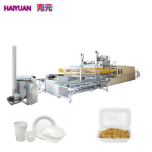 海元牌 热卖 PS泡沫饭盒机器  泡沫盘碗杯设备 一次性餐具生产线