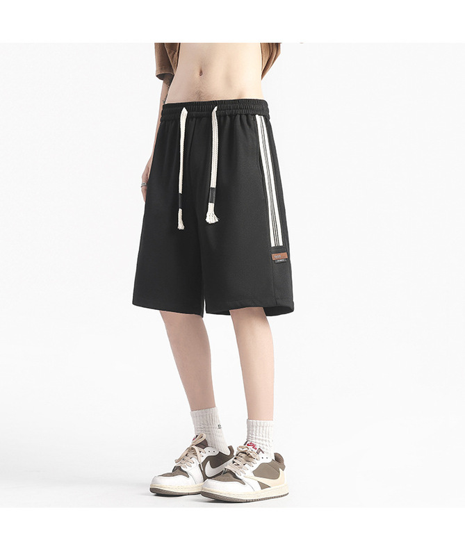 High-Density Stock High-Weight Sweatpants Shorts Beach Pants Men's Loose American Casual Sports Pants Dk59- High-Density Stock High-Weight Sweatpants Shorts Beach Pants Men's Loose American Casual Sports Pants Dk59-