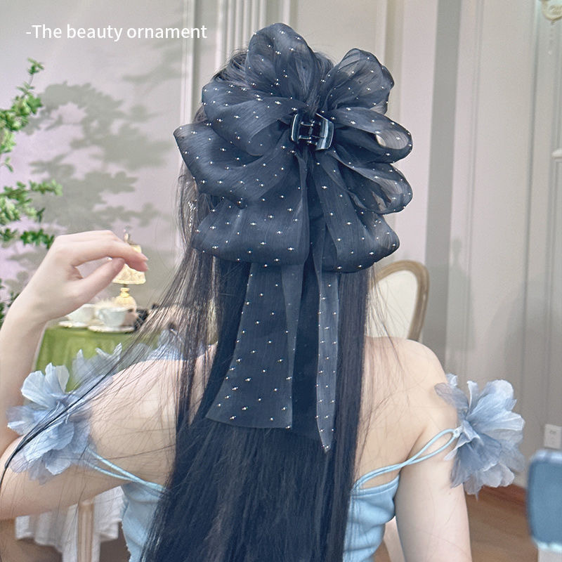 Women's Elegant Sweet Bow Knot Cloth Hair Claws display picture 6