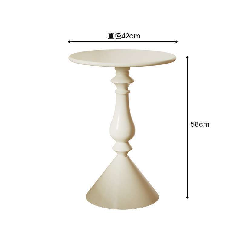 borde cónico de varios colores crema (H 58 diámetro 40)