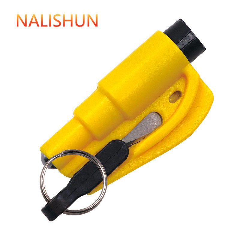Martillo de seguridad para romper ventanas en automóviles Artefacto mágico multifuncional Escape de aguja para automóviles Escape de emergencia de un segundo
