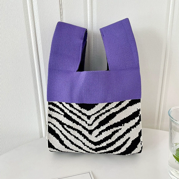 Zebra tattoo purple