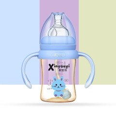 母子用品 PPSU 小売ワイド口径大容量 320 ミリリットルボトルブランドウォーターカップメーカーセットカップ