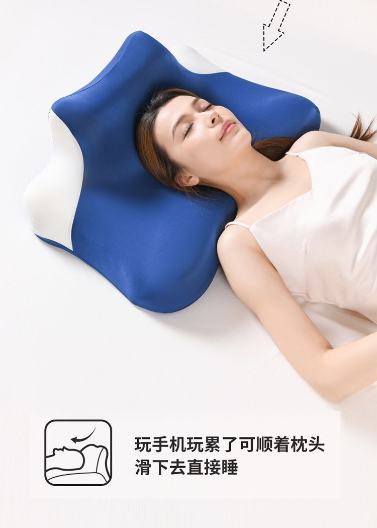 Cross-border multifunctional lying pillow for prone sleeping, reading, and using a phone, memory foam lying pillow