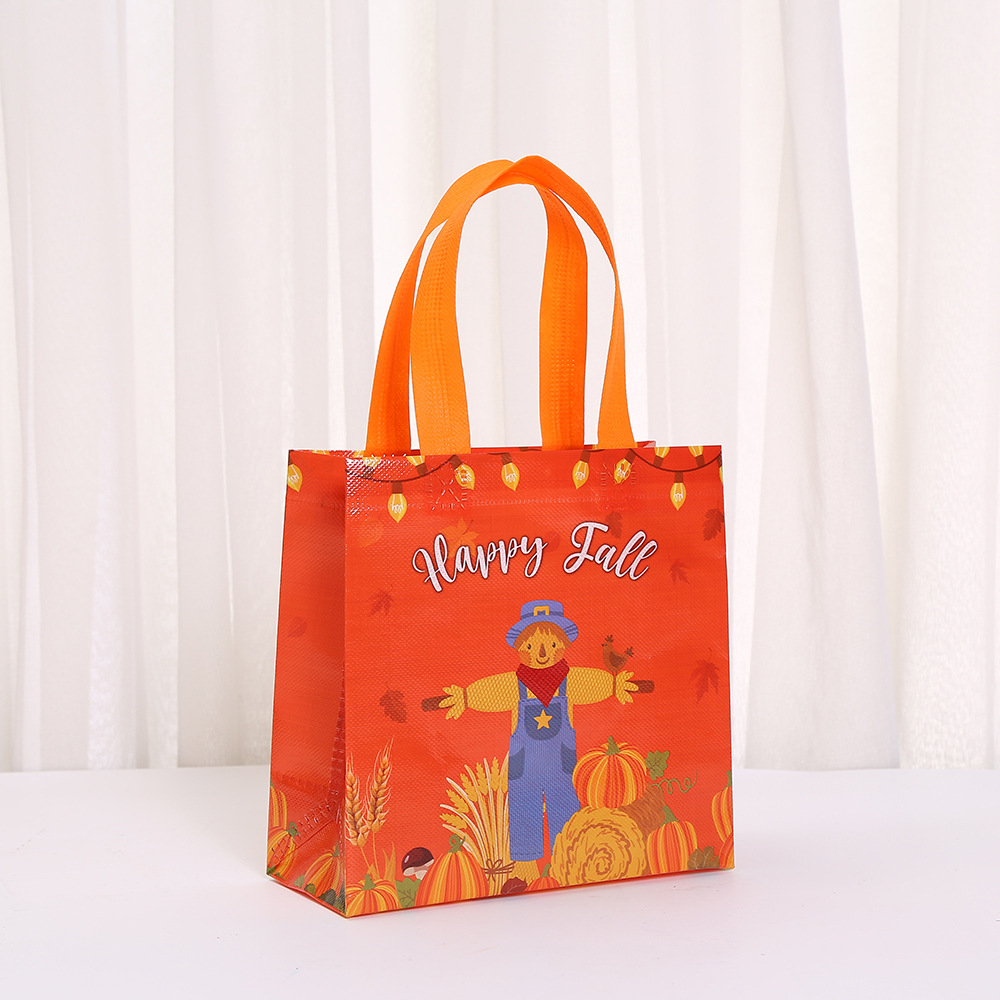 Bolsas de tela no tejida de venta transfronteriza caliente serie de regalos de Acción de Gracias bolsa de regalo de cumpleaños bolsa de embalaje bolsa impermeable bolsa al por mayor image 8