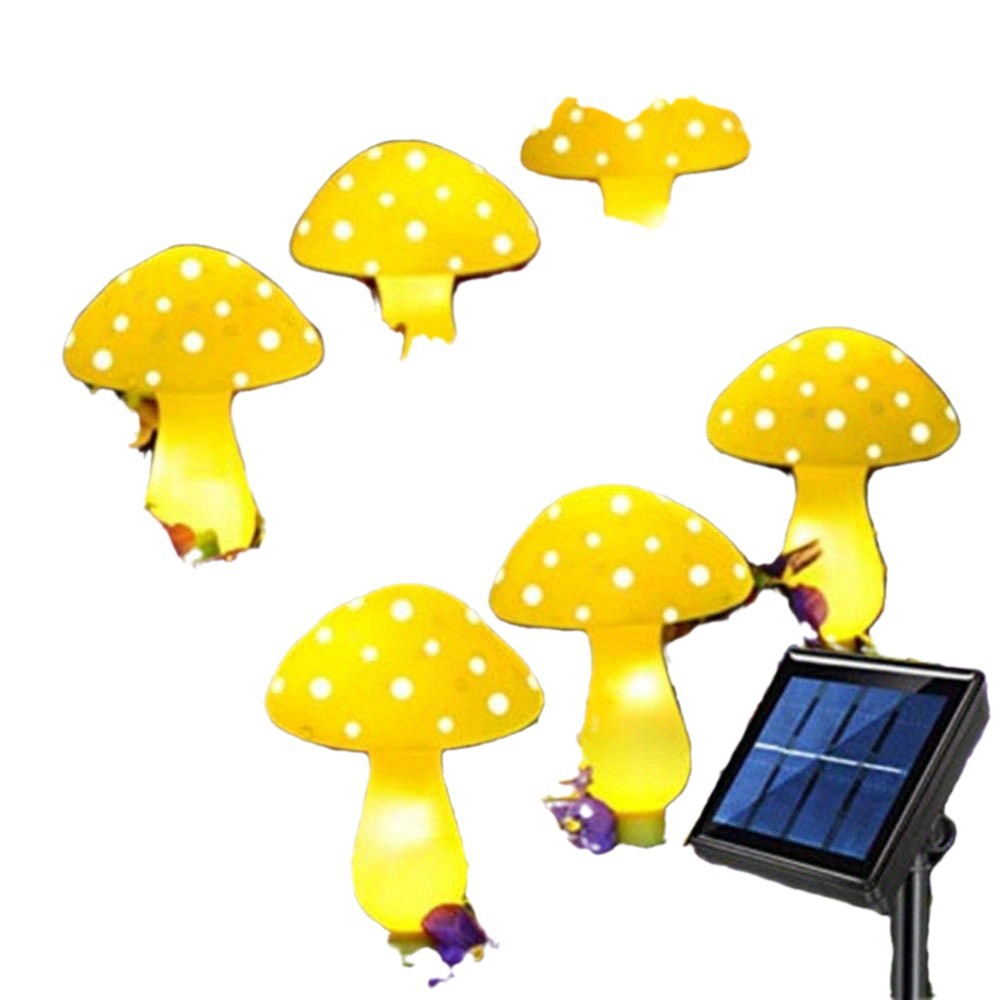 Nuevo popular seta lámpara impermeable al aire libre jardín lámpara Villa jardín pequeño patio decoración atmósfera pequeña lámpara de césped