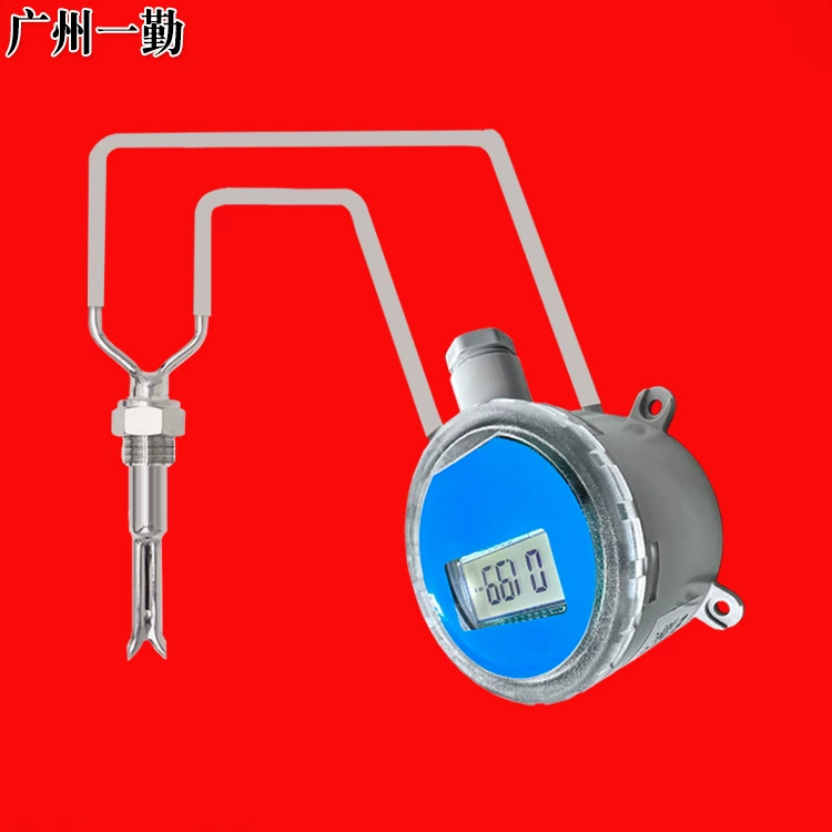 Прямая продажа с завода Высокотемпературный датчик скорости ветра сплит пыленепроницаемый и блокирующий датчик ветра газовый расходомер