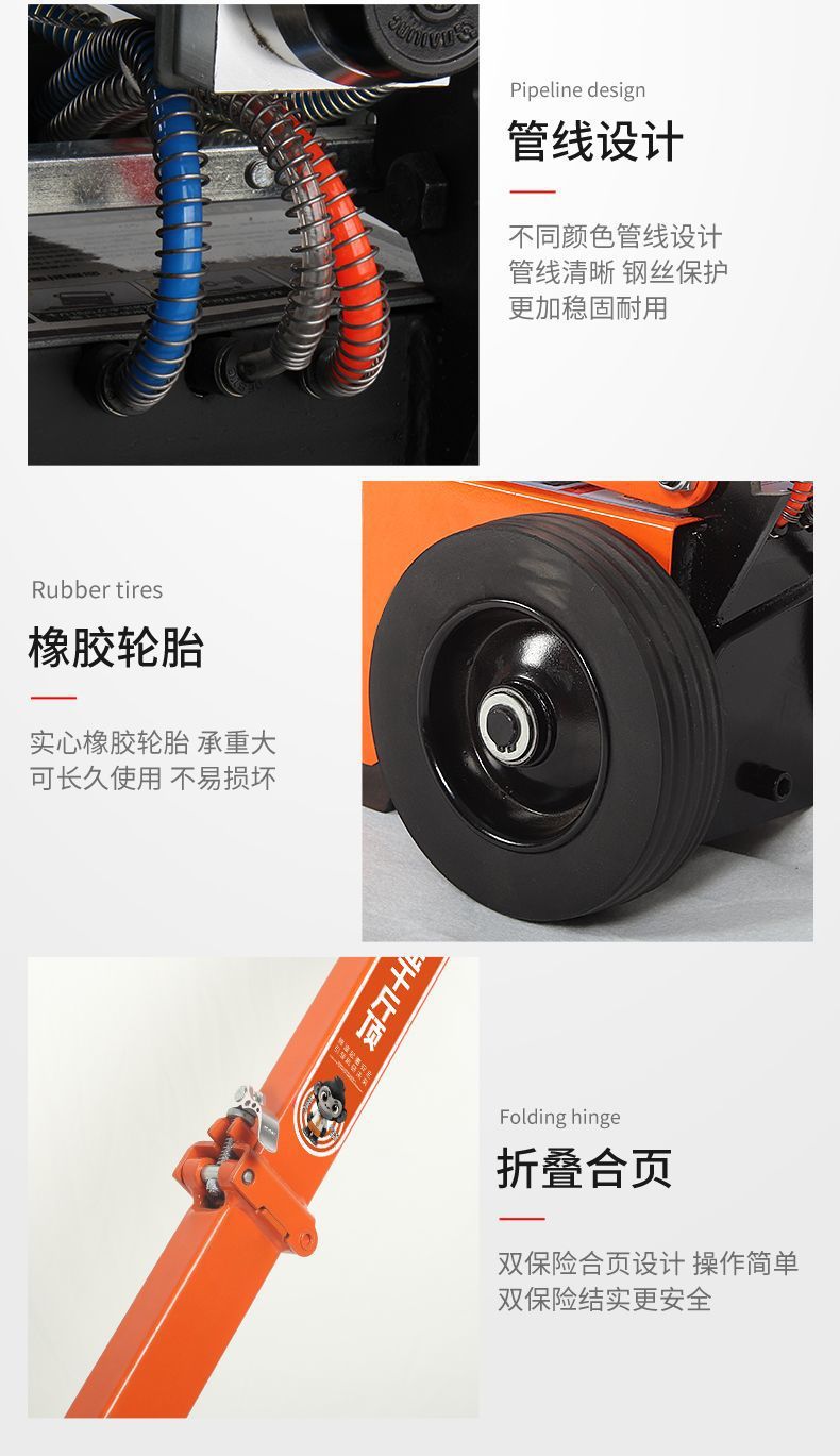 New Horizontal Pneumatic 0kg Ton Hydraulic 80-Ton 30t50 Oil Pressure 100-Ton Heavy-Duty Auto Repair Air Jack