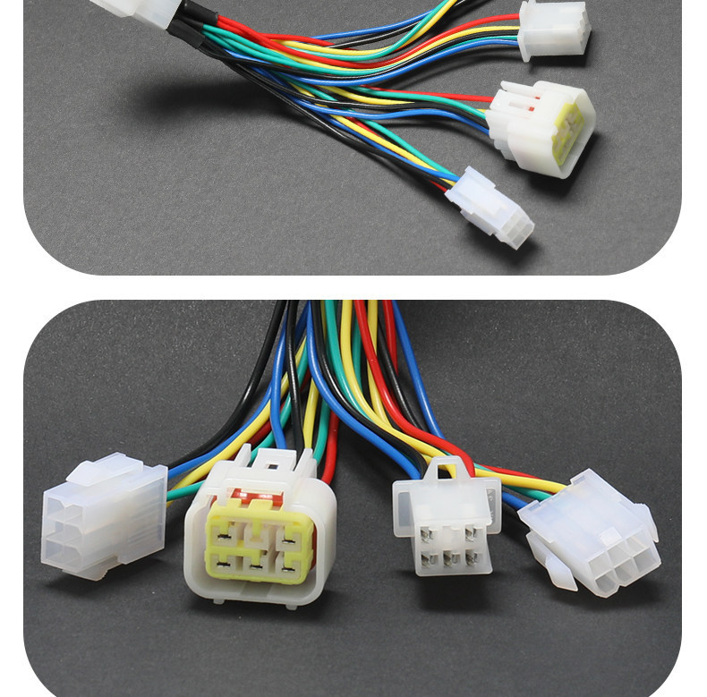 Electric Vehicle Controller Wiring Adapter Conversion Plug Motor Hall Sensor Plug Repair Tool One-To-Four Repair Tool