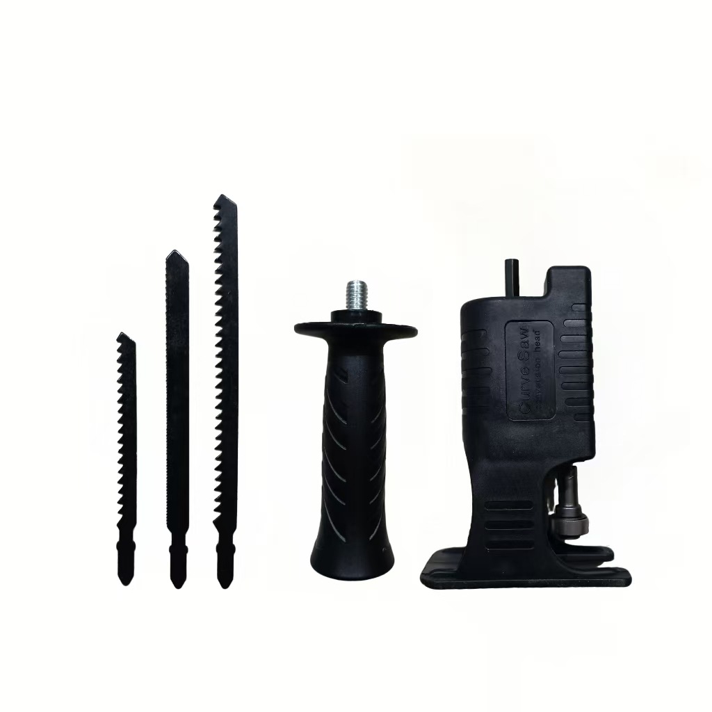 电钻改装电动锯便携式往复锯锯曲线锯转换器配3根锯条木板锯切