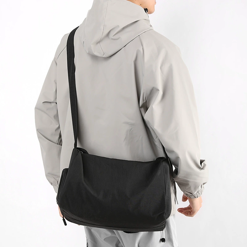 Nylon sports sports bag for leisure, pillow one shoulder