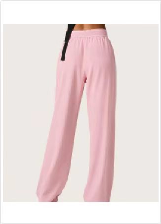 Pantalones de yoga de tubo recto de ocio relajado pantalones de piernas anchas pantalones de cintura elástica pantalones secos de velocidad 100 nuevos modelos de primavera transfronterizos image 14