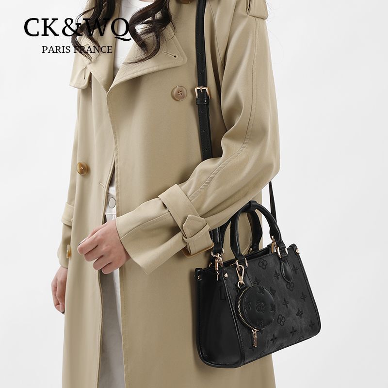 Ck&Wq/2025 Autumn and Winter New Handbag and Crossbody Bag, Commuter Fashion Versatile Shoulder Handbag, High-End and Exquisite Ck&Wq/2025 Autumn and Winter New Handbag and Crossbody Bag, Commuter Fashion Versatile Shoulder Handbag, High-End and Exquisite