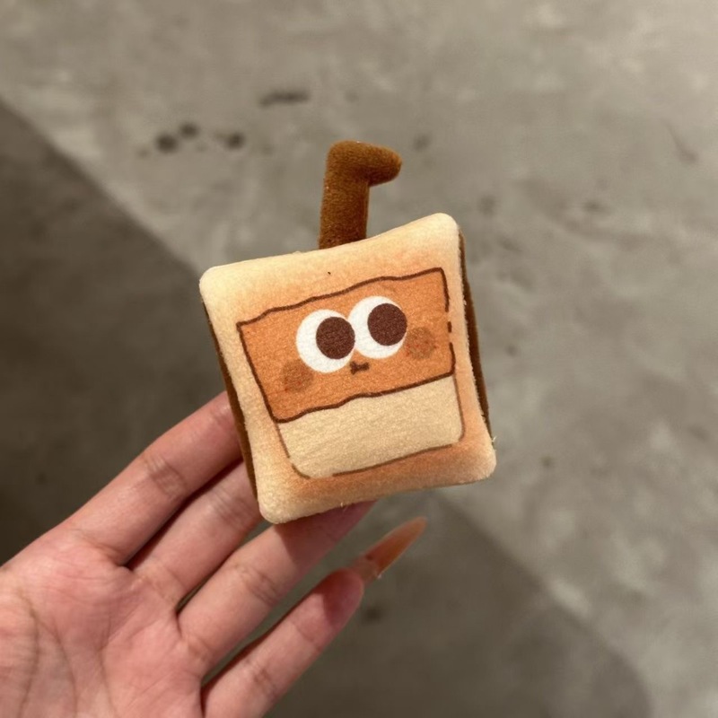 クリエイティブ漫画食品ぬいぐるみペンダント女の子多用途キーホルダーペンダントバックパックペンダント装飾小さな人形|undefined