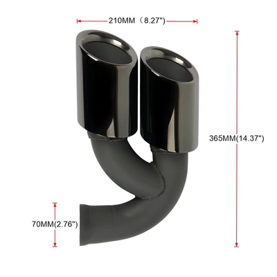 exhaust pipe modification suitable for: Exhaust pipe