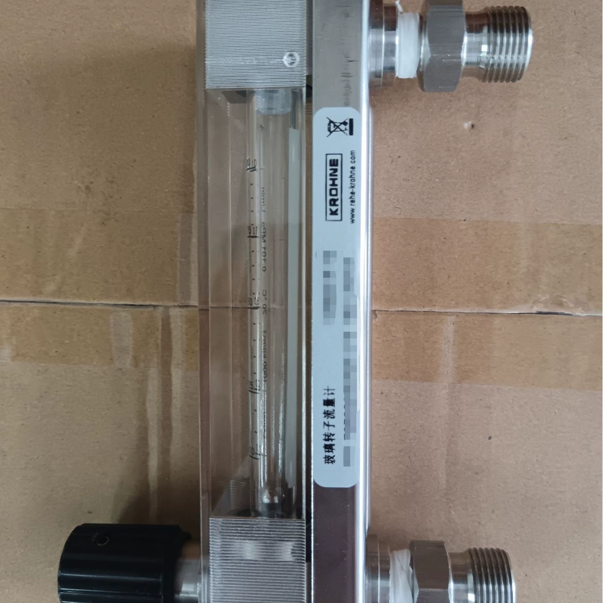 Кельн стеклянная трубка роторный расходомер DK800 KROHNE оригинальный подлинный