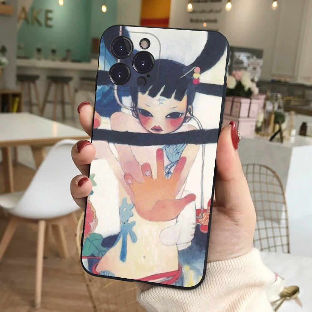 Совместимый чехол для Apple мобильного телефона Aya Takano чехол для iPhone 14 11 12 13 mini Pro ma