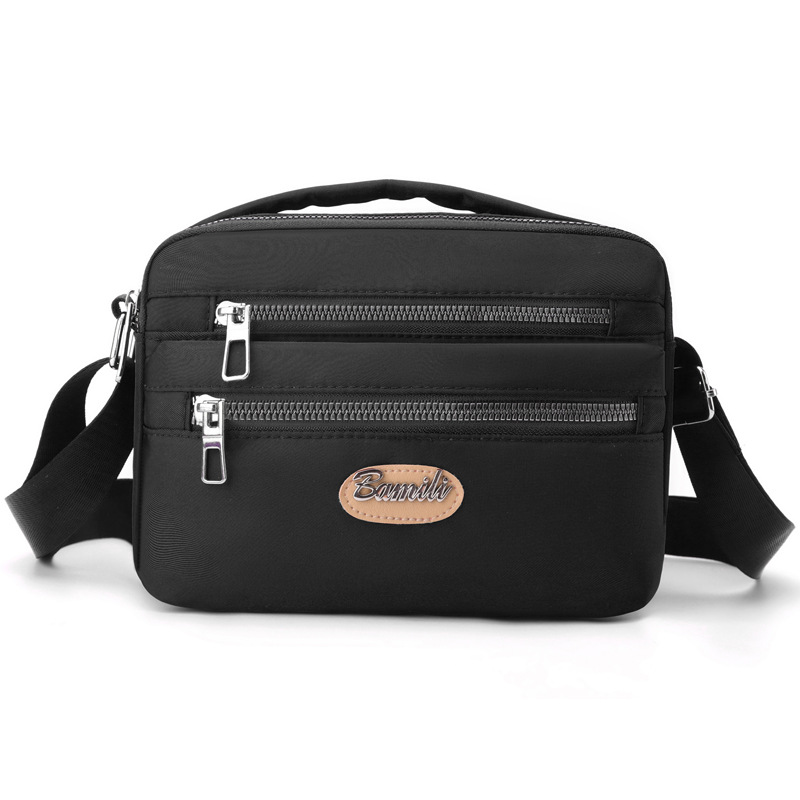 Bolso de hombro 2024 otoño nuevo bolso femenino bolso de tela de nailon bolso de madre de gran capacidad bolso de mensajero de tendencia ligera